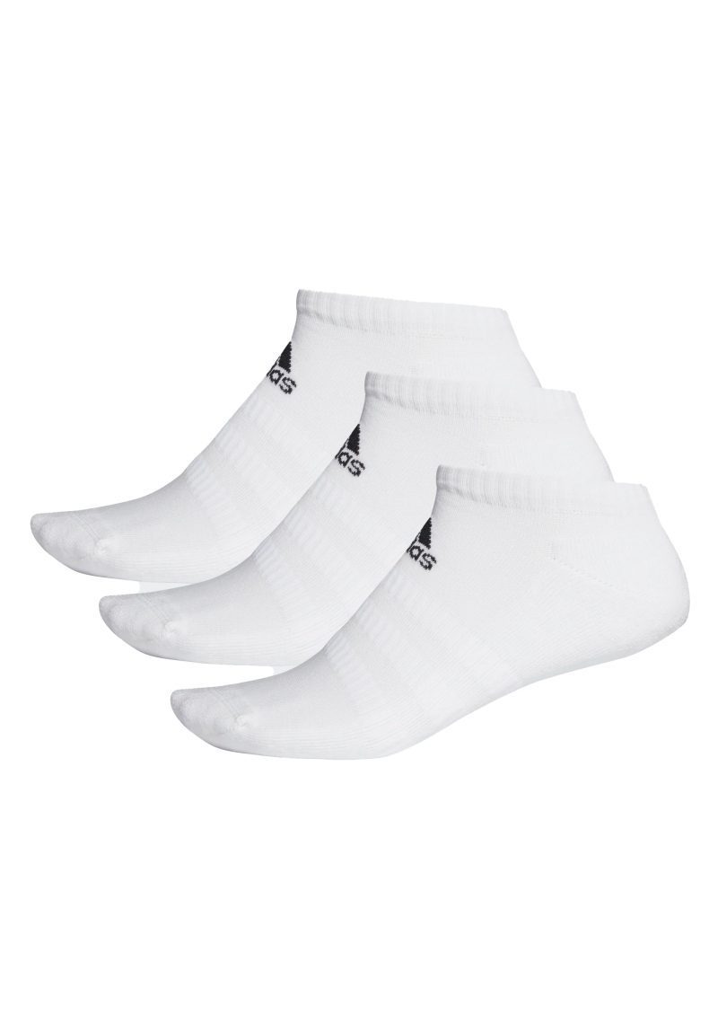 ADIDASCUSHIONEDlowcutSOCKS3PACKWHITEDZ9384