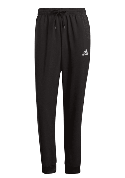 ADIDASMENSAEROREADYESSENTIALSSTANFORDTAPEREDCUFFEMBROIDEREDSMALLLOGOPANTSGK8893 3