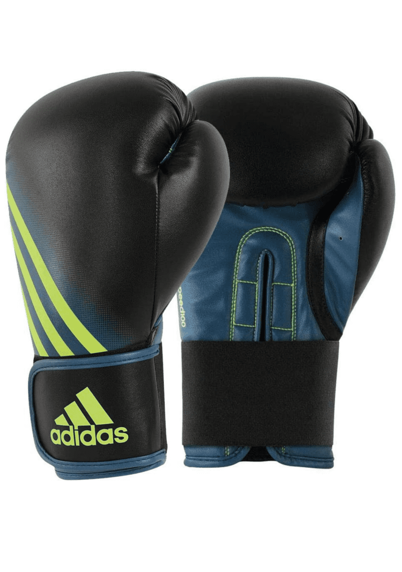 ADIDASSPEED100BOXINGGLOVEAD1SBG100BLACK YELLOW