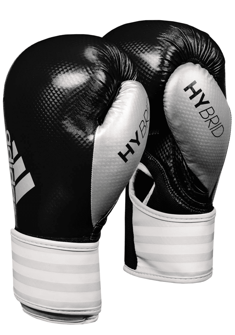 ADIDASUNISEXHYBRID17BOXINGGLOVEADIH75BS 1BLKAC.SILVER