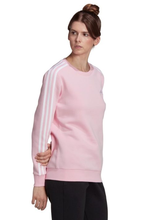 ADIDASWOMENS3SFLEECESWEATSHIRTHM1932SHOPIFY 0002 HM1932 6 APPAREL OnModel WalkingView transparent