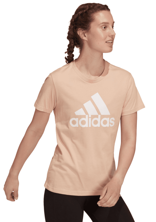 ADIDASWOMENSLOUNGEWEARESSENTIALSLOGOTEEH07812