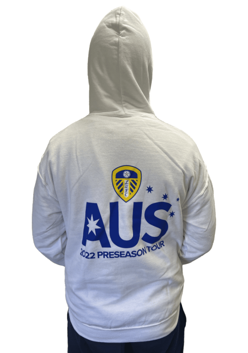 GILDANUNISEXLEEDSSUPPORTERHOODIEWHITELEE124AASHOPIFY 1