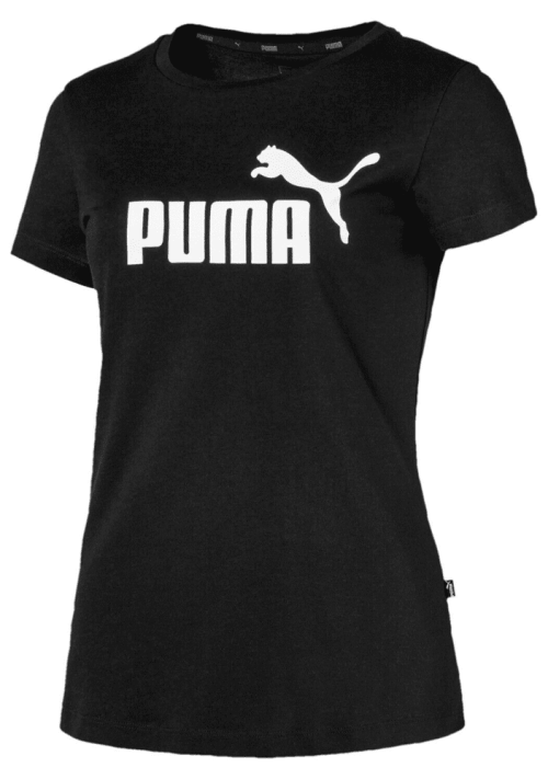 PUMAWOMENSESSLOGOTEEBLACK85178701 SHOPIFY1