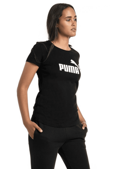 PUMAWOMENSESSLOGOTEEBLACK85178701 SHOPIFY3