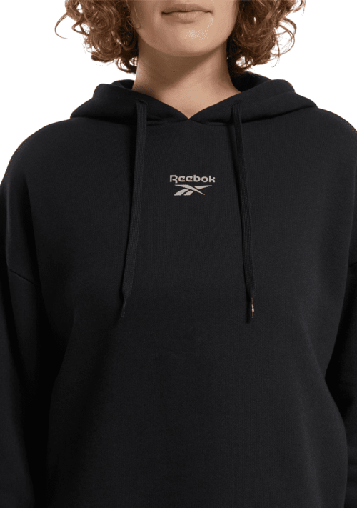 REEBOKWOMENSCLASSICSMALLLOGOHOODIEGH40383