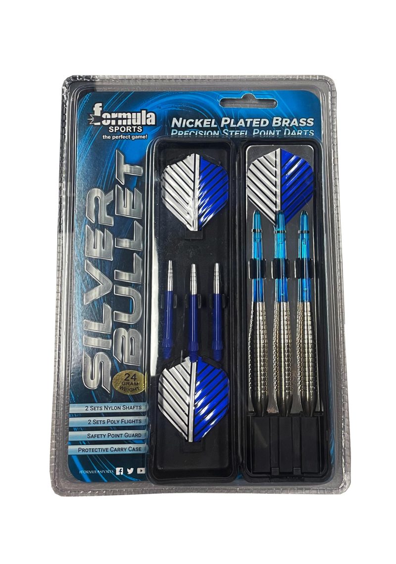 SHOPIFY 0000 FORMULASPORTSSILVERBULLETNICKELPLATEDBRASSPRECISIONSTEELPOINTDARTS106324 2