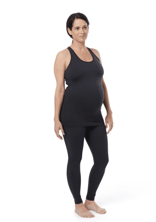 Seamless Maternity Tank Top Black EB8122 EB8122 02 standard